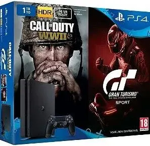 Sony PlayStation 4 Slim Call of Duty WWII + Gran Turismo Bundle
