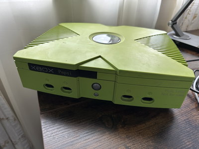 Microsoft Xbox Pepsi Hulk Prototype Console
