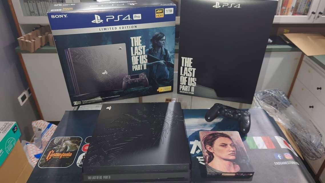 Sony PlayStation 4 Pro The last Of Us 2 Console [JP