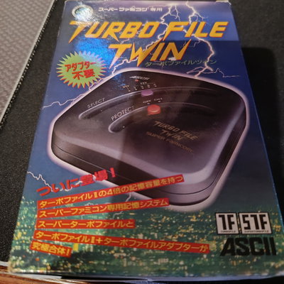 Nintendo SNES ASCII Turbo File Twin