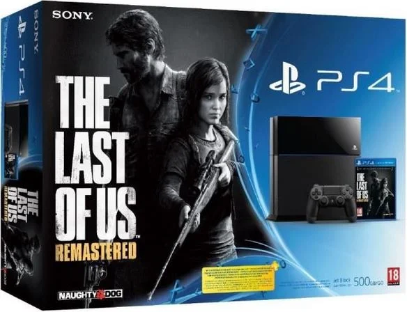  Sony PlayStation 4 The last of Us Remastered Bundle
