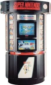 SNES 3 System Interactive Demonstration Tower