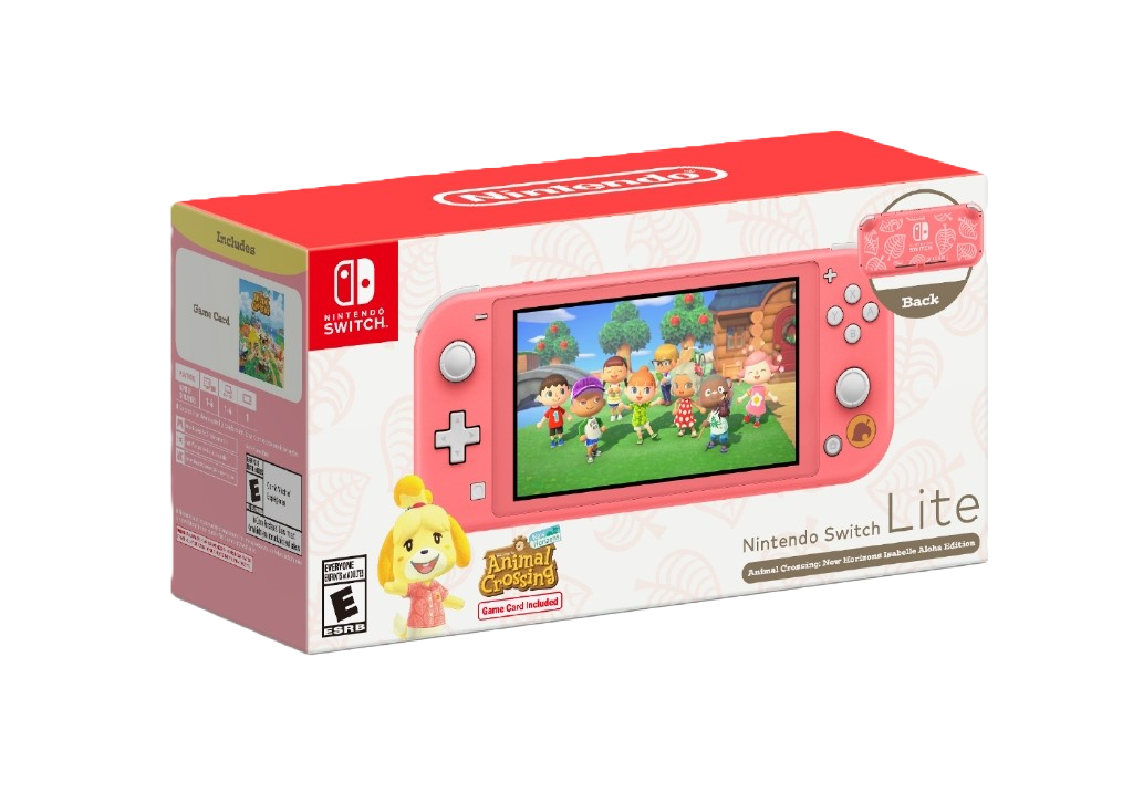  Nintendo Switch Lite Animal Crossing: New Horizons Isabelle Aloha Edition [SEA]