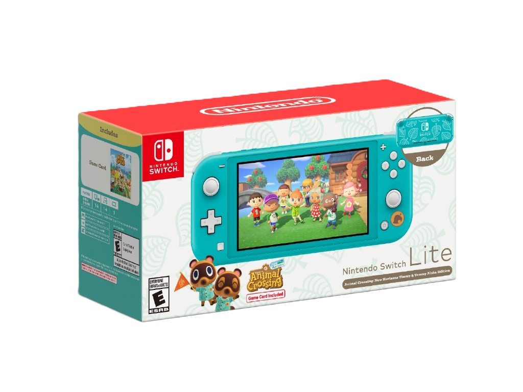  Nintendo Switch Lite Animal Crossing: New Horizons Timmy &amp; Tommy Aloha Edition [SEA]