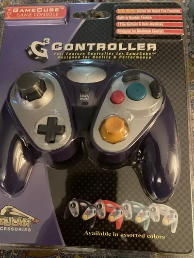 Nintendo Gamecube Pelican Accessories G3 Controller (Indigo)