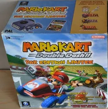 Nintendo GameCube Mario Kart + Zelda Indigo Bundle