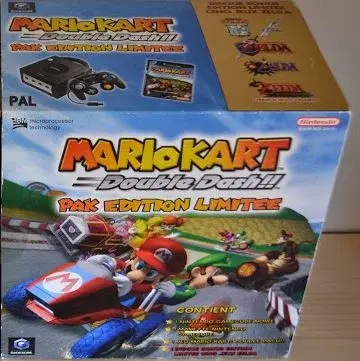 Nintendo GameCube Mario Kart + Zelda Black Bundle