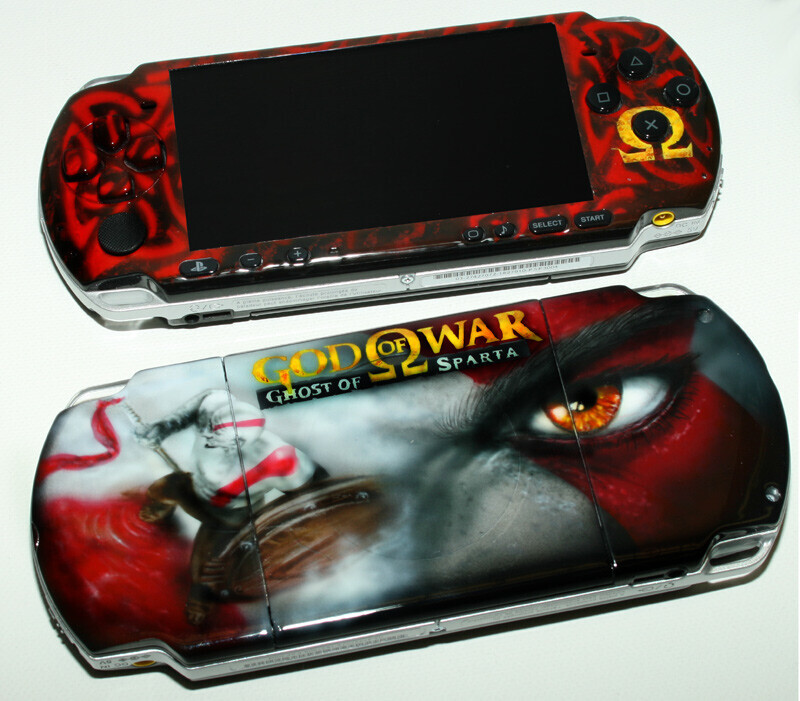  Sony PSP X000 Series God Of War Ghost Of Sparta Console