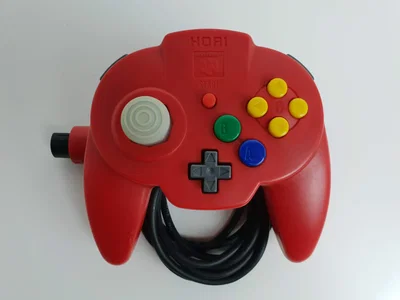 Hori Nintendo 64 Red Controller