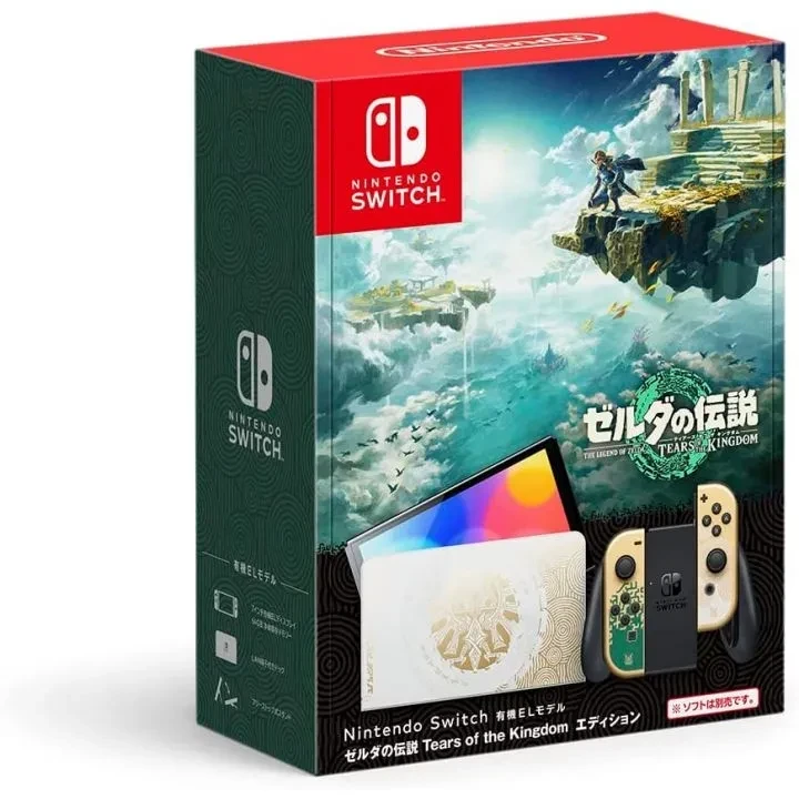  Nintendo Switch OLED The Legend of Zelda : Tears of the Kingdom Console [JPN]