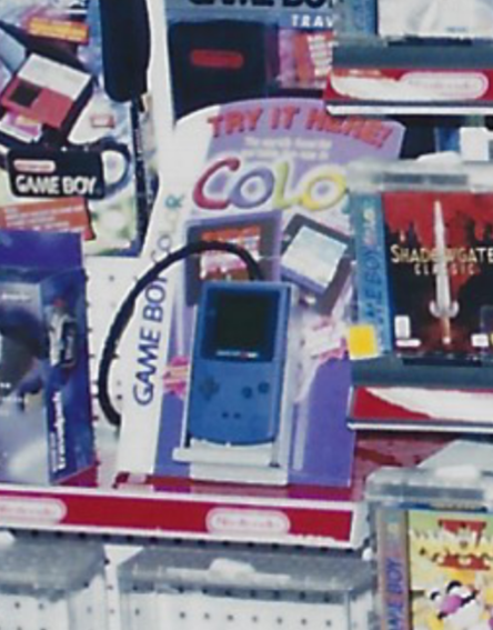  Nintendo Game Boy Color Toys r&#039; Us 1999 Tabletop Kiosk