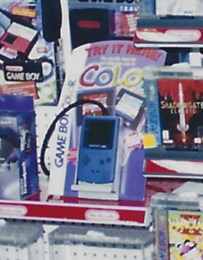 Nintendo Game Boy Color Toys r' Us 1999 Tabletop Kiosk