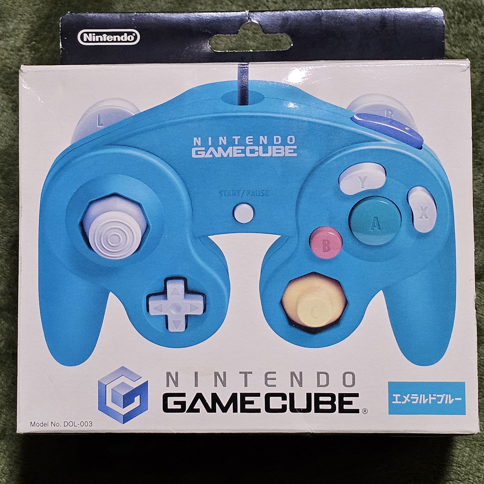 Nintendo GameCube Emerald Controller - Consolevariations