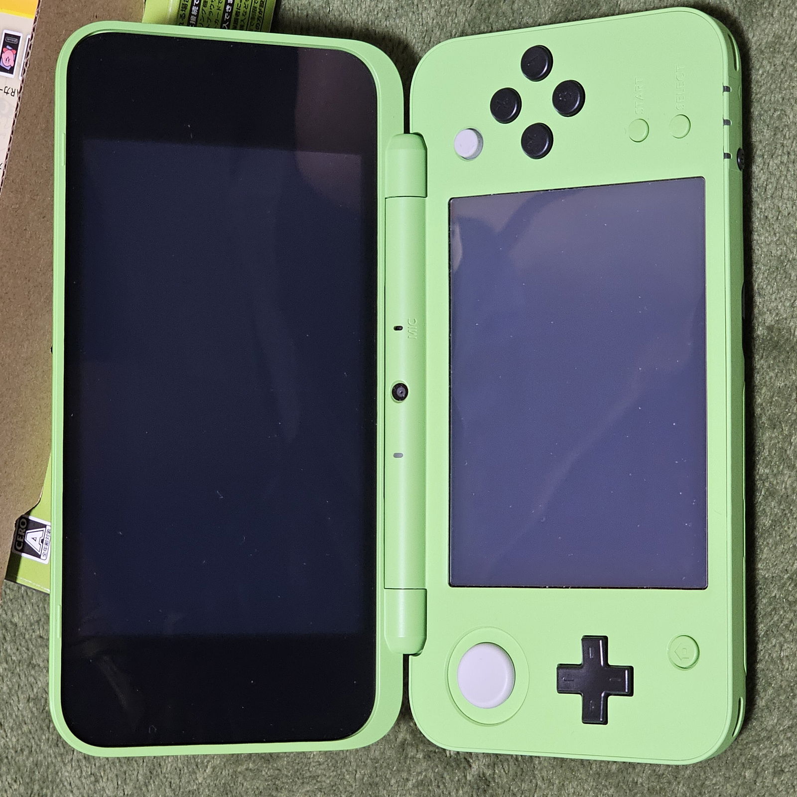 New Nintendo 2DS LL Minecraft Creeper Console [JP