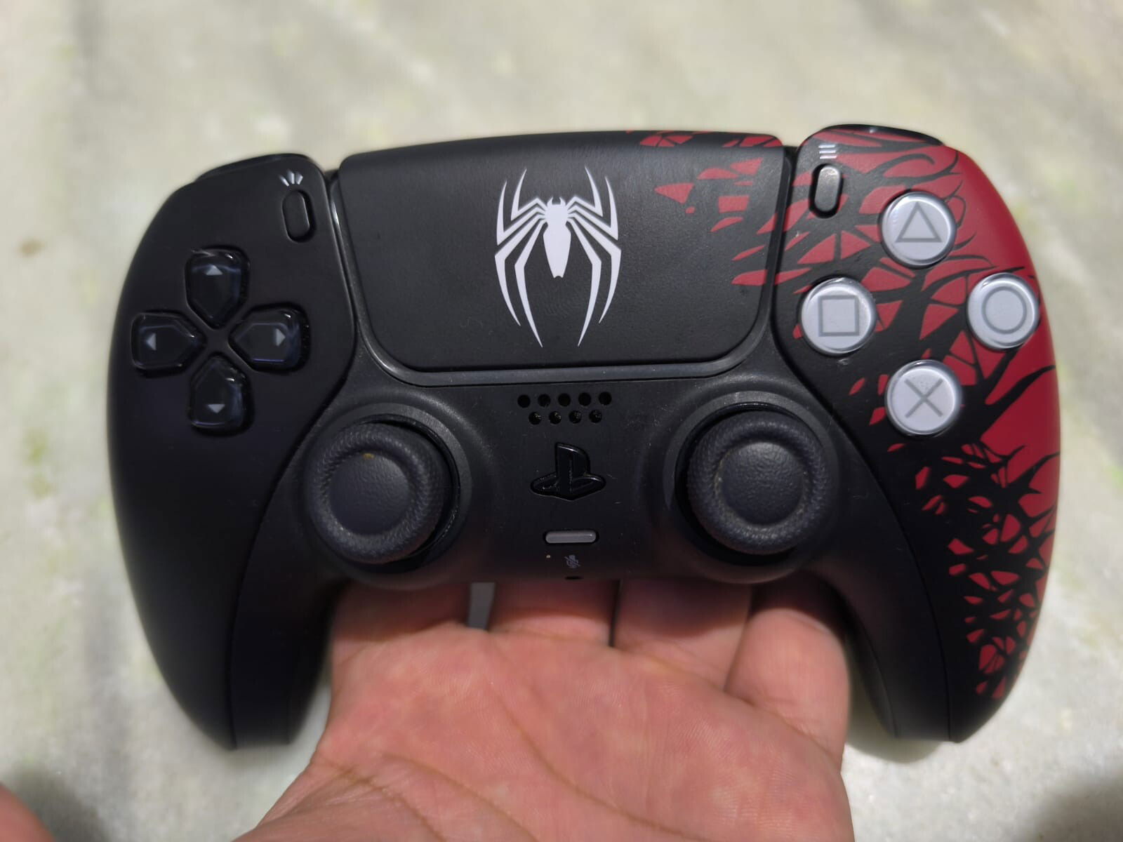 SONY PS5用 DualSense ワイヤレスコントローラー Marvel… ソニー プレイステーション PS5 デュアルセンス ワイヤレス
