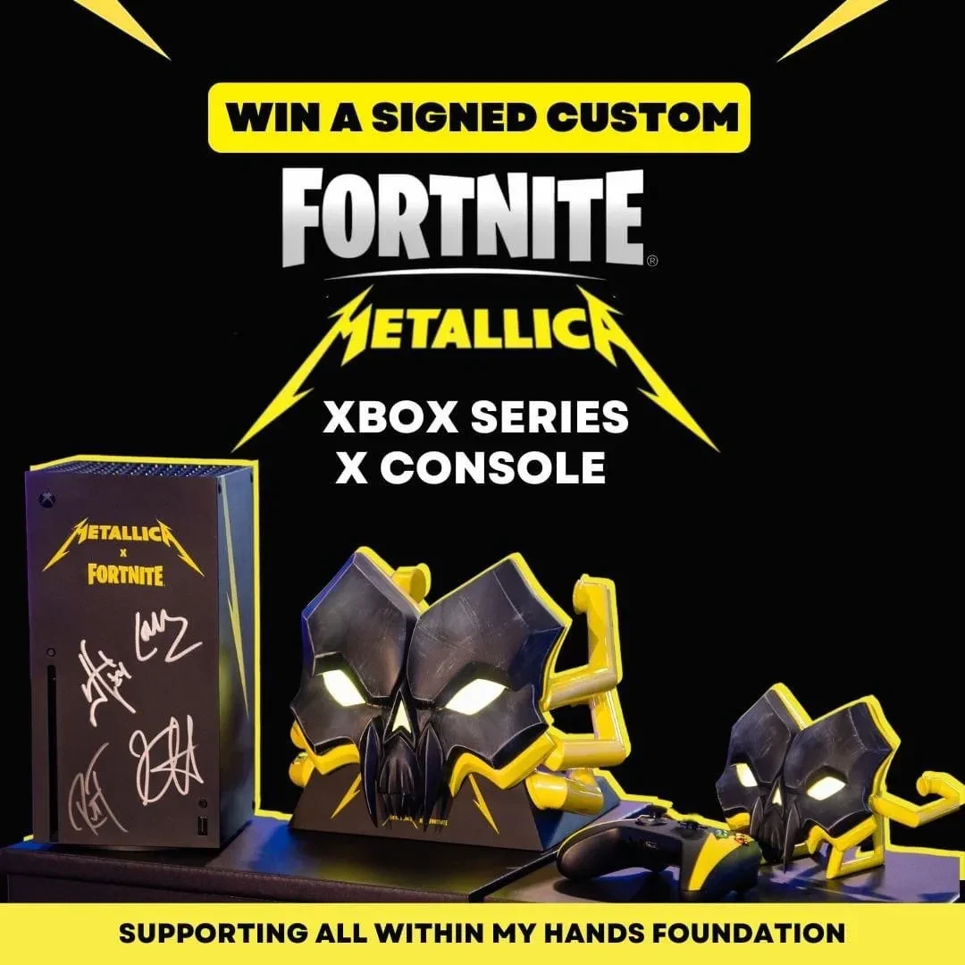  Microsoft Xbox Series X Metallica x Fortnite Console