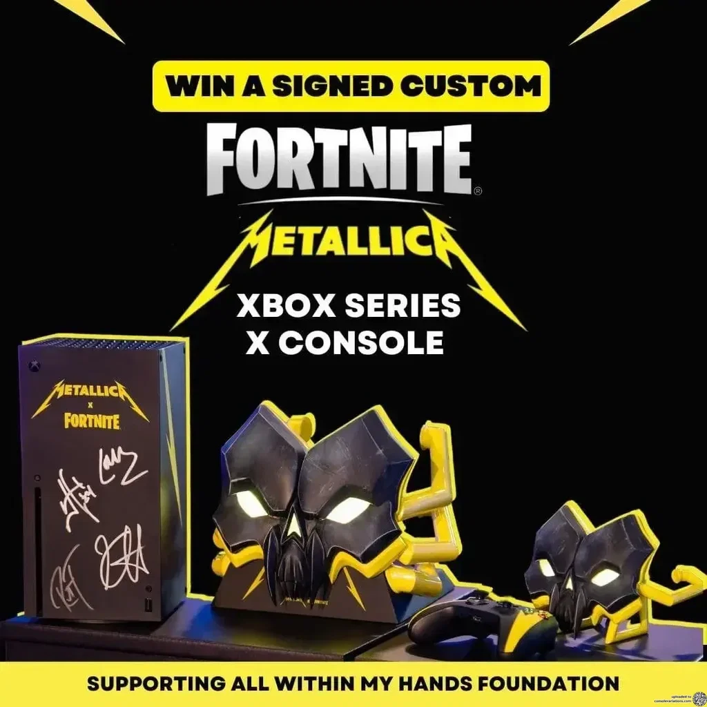 Consolevariations - Microsoft Xbox Series X Metallica x Fortnite