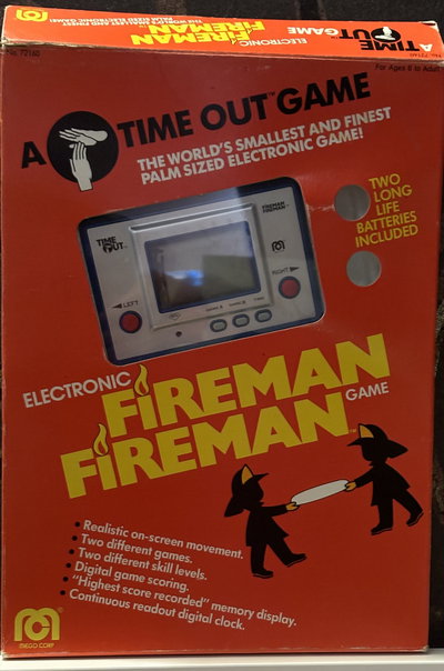 Nintendo Game & Watch Fireman Fireman (Time Out)