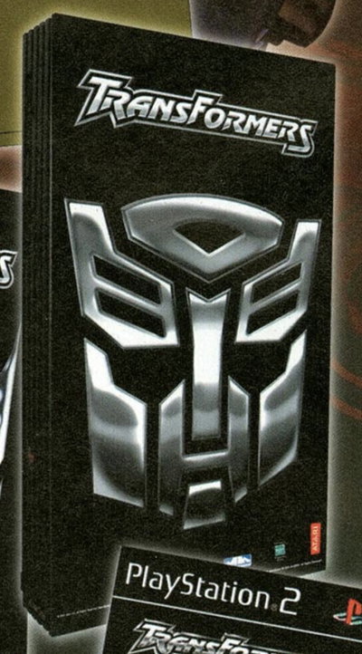 Sony PlayStation 2 Transformers Autobots Console