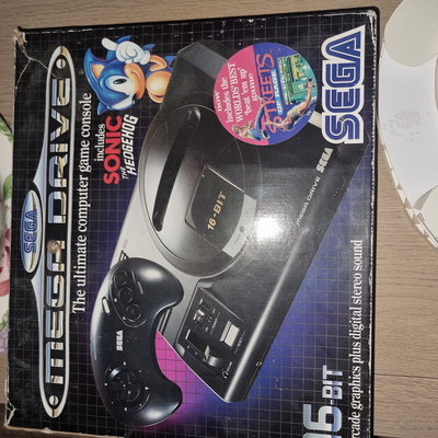 Sega Mega Drive Sonic the Hedgehog + Streets of Rage Sticker Bundle