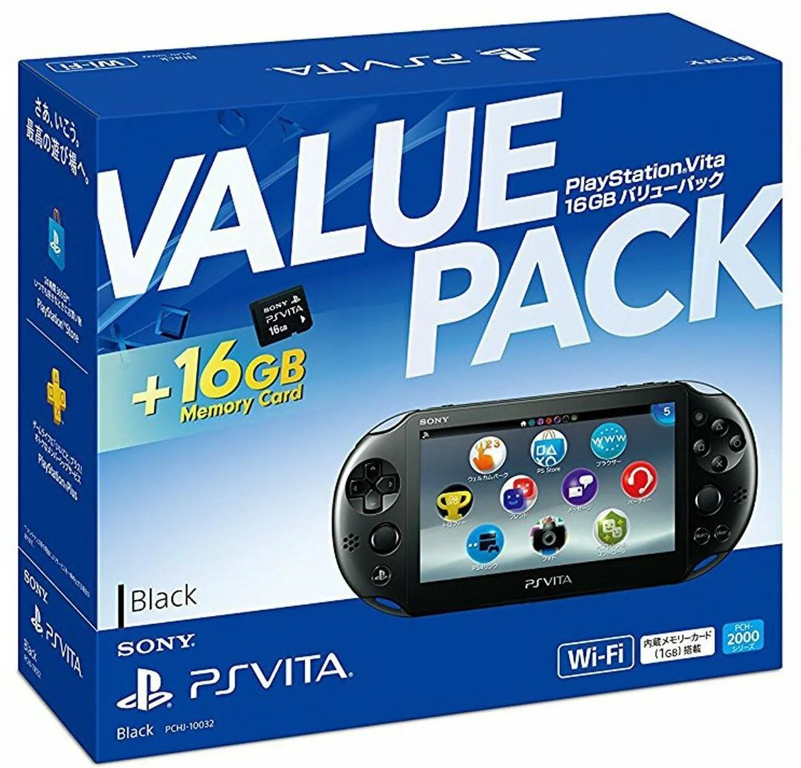 Sony PS Vita Slim Value Pack - Consolevariations