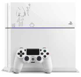  Sony PlayStation 4  Doko Demo Issyo Edition | Toro Inoue White Console [JP]