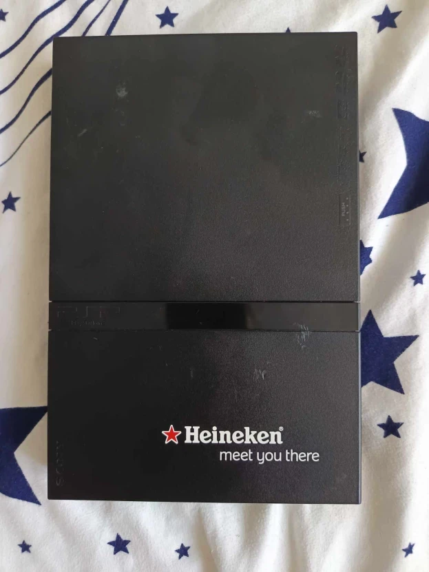  Sony PlayStation 2 Slim Heineken Console