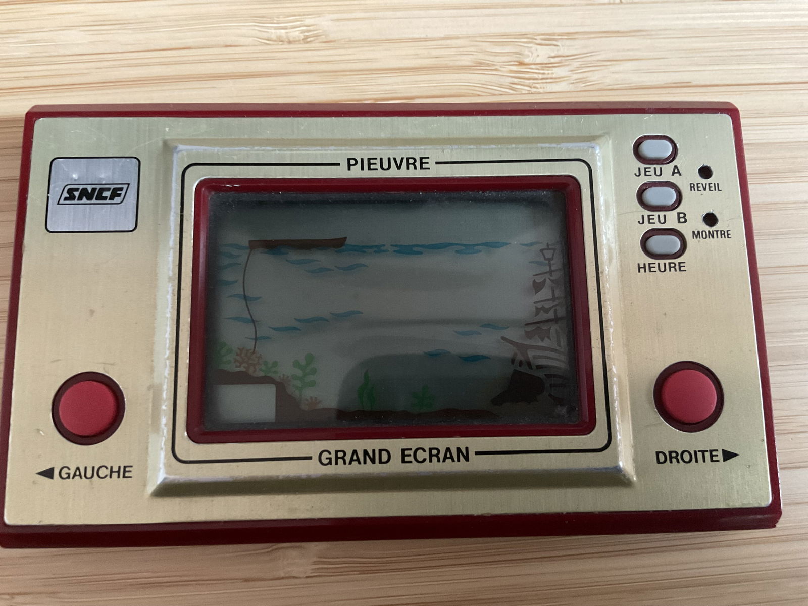 Nintendo Game & Watch Octopus SNCF - Consolevariations