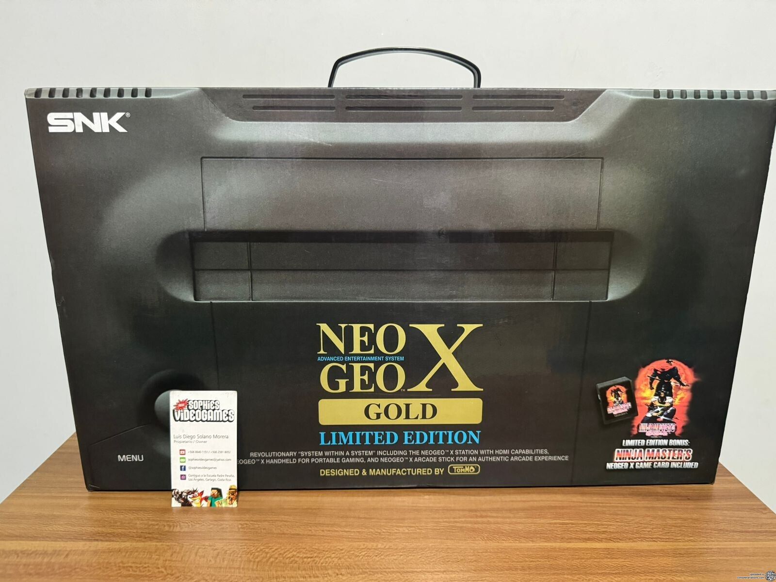 Consolevariations - Neo Geo X Gold Console | Consolevariations