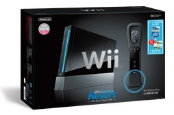  Nintendo Wii Wii Sports + Resort + Wii Motion Plus Black Bundle [HK]