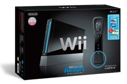 Nintendo Wii Wii Sports + Resort + Wii Motion Plus Black Bundle [HK]