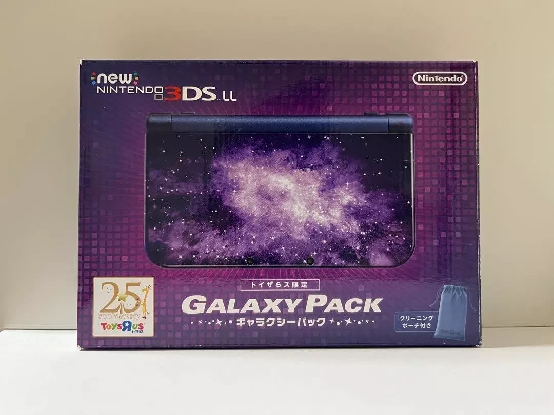  New Nintendo 3DS Xl LL Galaxy Pack Toys R Us 25th Anniversary Console [JP]