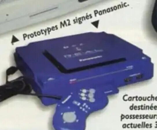  Panasonic 3DO M2 Blue Prototype Console