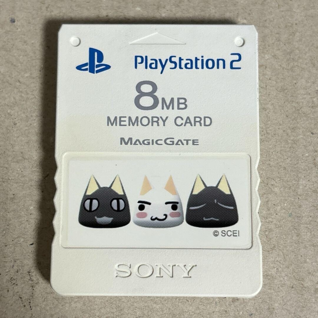  Sony PlayStation 2 MagicGate - Toro &amp; Kuro Memory Card