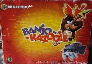 banjo kazooie n64 box