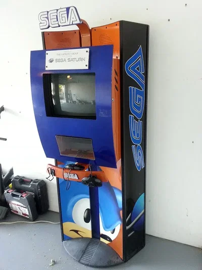Sega Saturn Kiosk