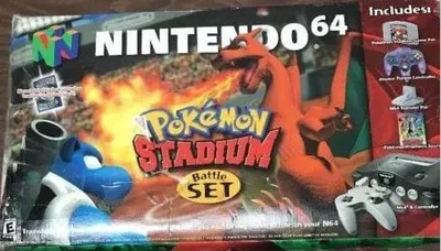 Nintendo 64 Pokemon Stadium Battle Set Bundle