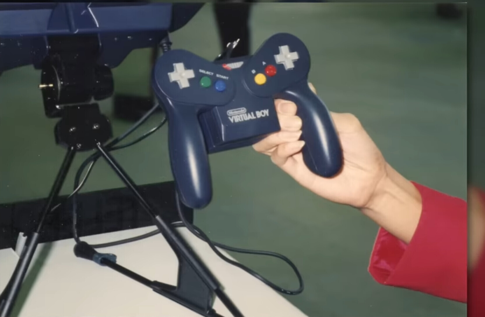 Nintendo Virtual Boy Blue Prototype Controller