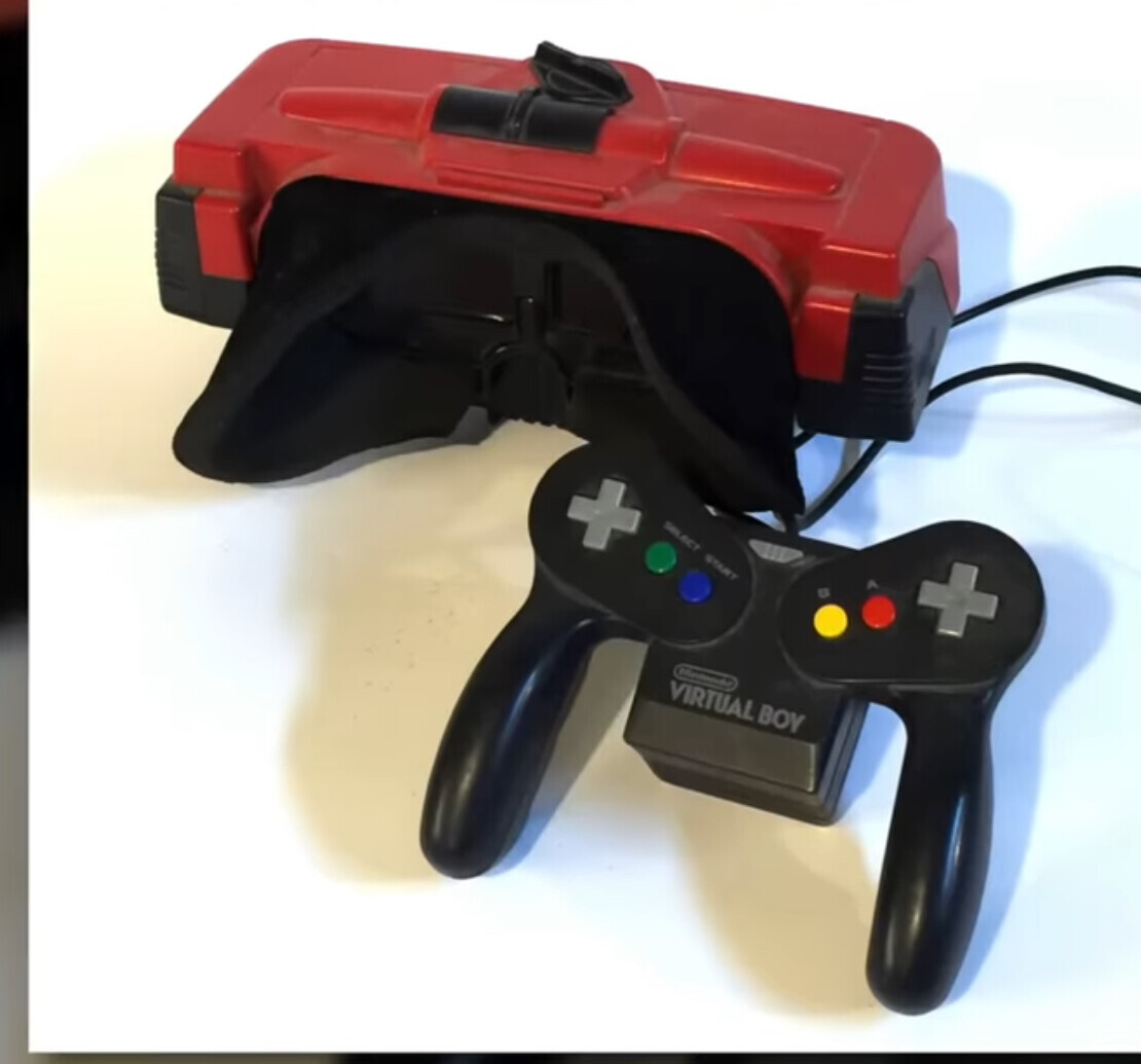  Nintendo Virtual Boy Prototype 2 Console 