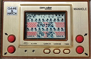 Nintendo Game & Watch Manhole Computer Persönlich