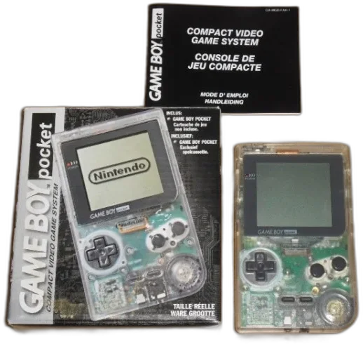  Nintendo Game Boy Pocket Clear [NA]