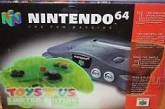  Nintendo 64 Extreme Green Controller Bundle