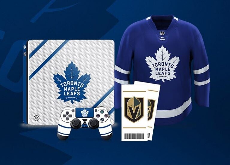  Sony PlayStation 4 Slim EA Sports Toronto Maple Leafs Console