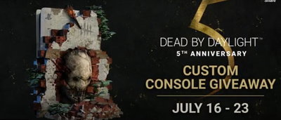 Sony PlayStation 5 Custom Dead by Daylight Console