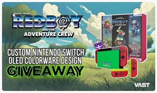  Nintendo Switch Redboy and the Adventure Crew Console