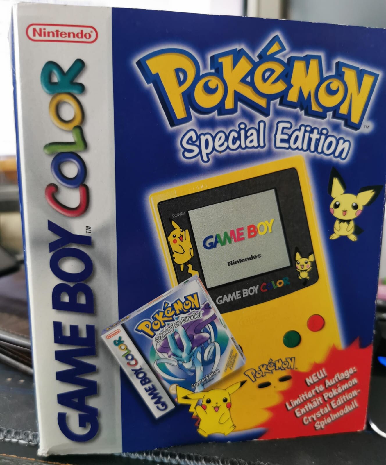 Nintendo Game Boy Color Pokemon Pichu Console [EU]