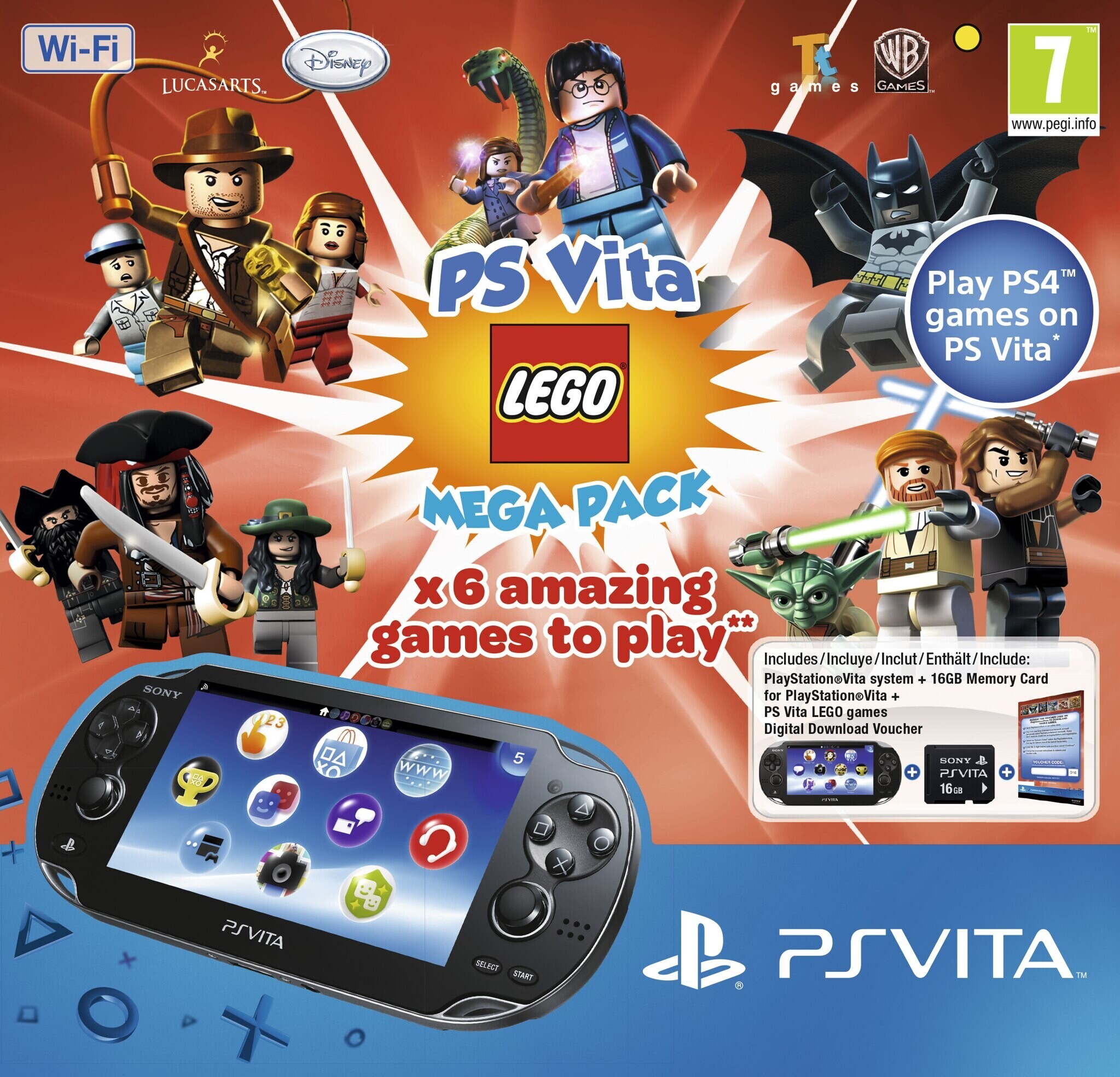  Sony PlayStation Vita LEGO Mega Pack