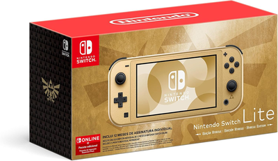 Nintendo Switch Lite Legend of Zelda Hyrule Console [BR]