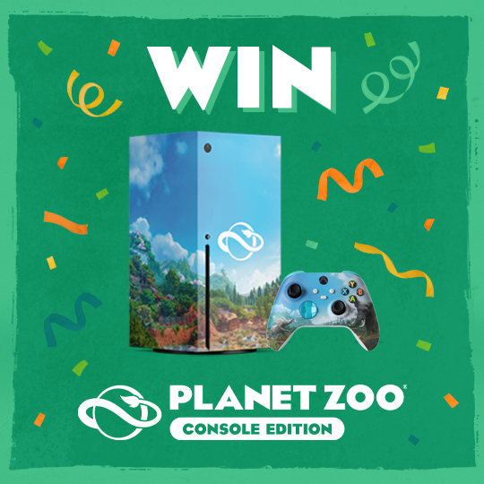  Microsoft Xbox Series X Planet Zoo Console