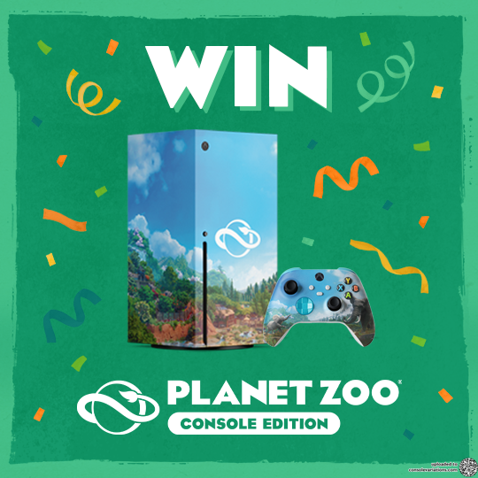 Consolevariations - Microsoft Xbox Series X Planet Zoo Console